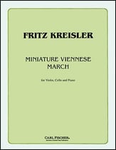 MINIATURE VIENNESE MARCH VN/VC/PF cover